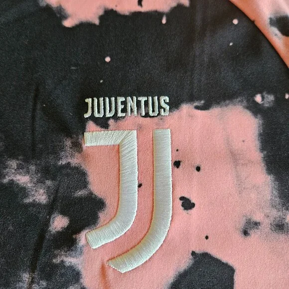 Adidas Juventus Pink/Black Splash Graphic Jersey — XL Men’s - Picture 2 of 4